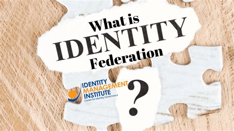 Identity federation. Things To Know About Identity federation. 